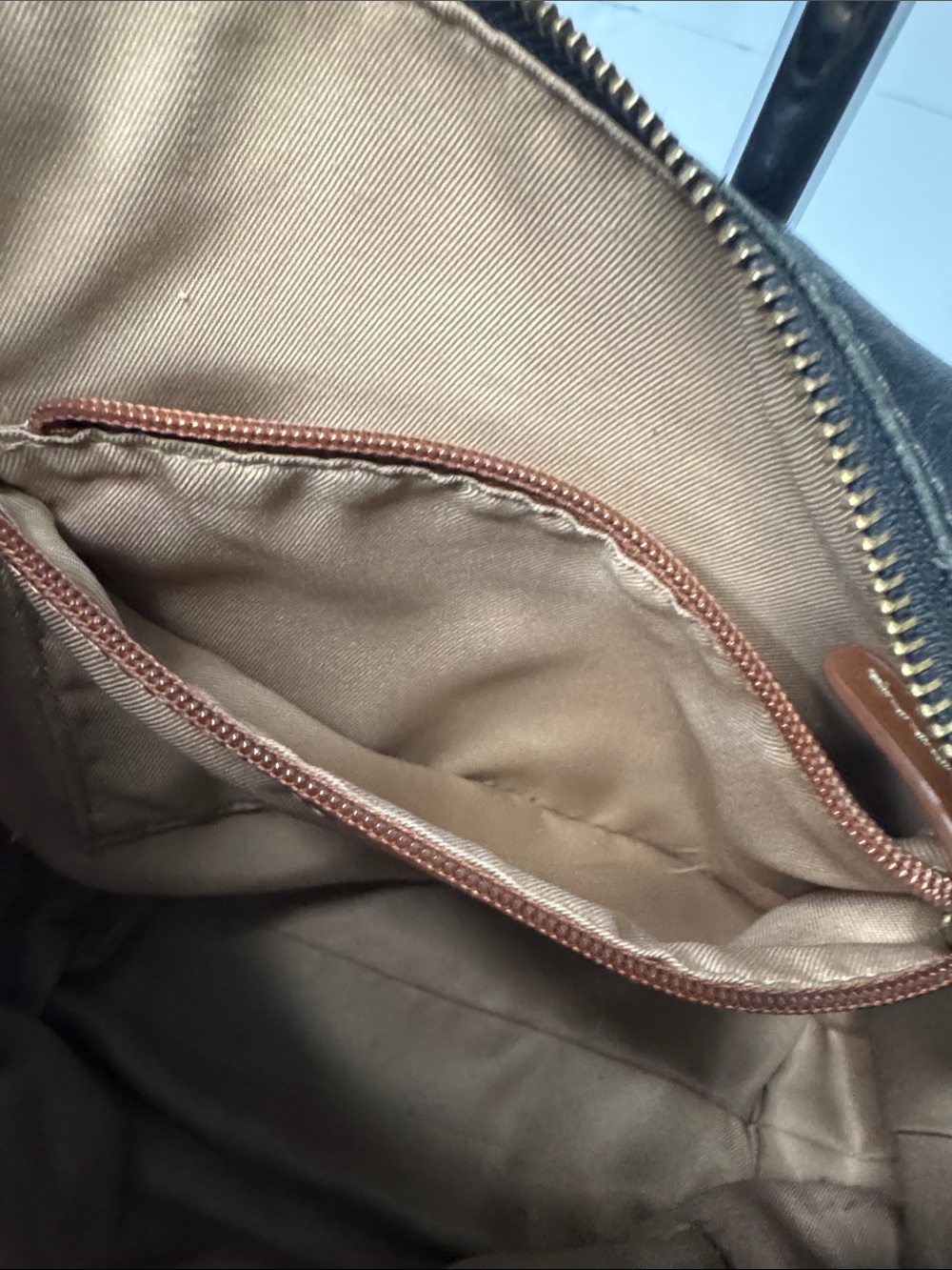 The Sak Sequoia Hobo Shoulder Bag, Black Pebbled Leather - Picture 10 of 16